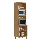 Torre Quente Route 3 Portas 100% Mdf Jequitibá/off White Fosc