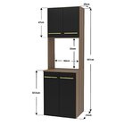 Torre Quente Suspensa Para Forno E Micro-ondas Em Mdp 1,5cm C