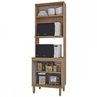 Torre Quente Vicenza 3 Portas 2 Prateleira Havana/taupe - Mx