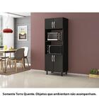 Torre Quente Viena Para 2 Fornos Com 4 Portas Preto