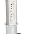 Torre Totem Manual 2 Tomada 10a - Branca