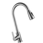 Torrneira Gourmet Monocomando Extensível Escovada Cozinha Aço