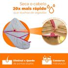 Touca Para Secar Cabelo Antifrizz Microfibra Ultra Absorvente