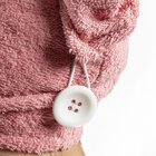 Touca Toalha De Secar Cabelo Pós Banho Prática Rosa Blush