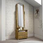 Toucador 2 Gavetas Com Espelho Magic New Nature - Patrimar
