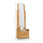 Toucador Espelho Gavetas Estiva Cinamomo