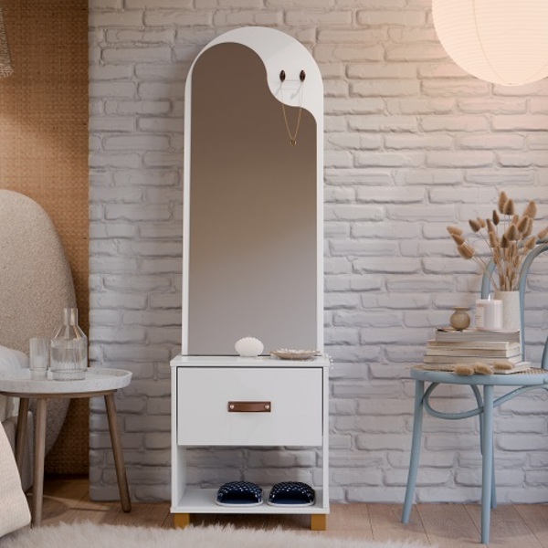 Toucador Organic Branco - Ej Móveis