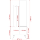 Toucador Solaris Off White Amêndoa