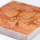 Tozeto Mármore Brilhante Rosso Verona 7x7cm Forti Marmi