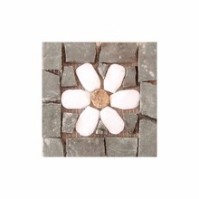 Tozetto Mosaico Fiore Verde - 13x13cm