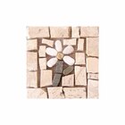 Tozetto Mosaico Piccolo Fiore - 13x13cm