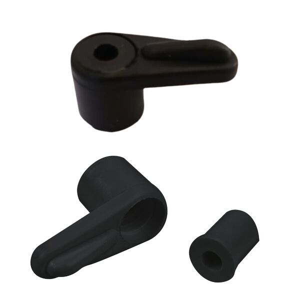 Tramela Tela Mosquiteiro Trava Removível Preta Kit 12 Pçs