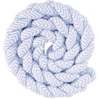 Trança Berço Chevron Azul 4 M