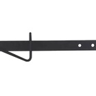 Tranca De Porteira Aço Pintada 300mm N 130