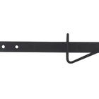 Tranca De Porteira Aço Pintada 300mm N 130