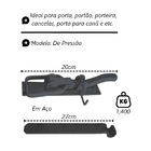 Tranca De Pressão Em Aço 1/4 X 1 X 1/4 200mm Pequena