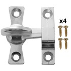 Tranqueta Fecho Trinco Postigo Bico Virado Porta Janela Porti