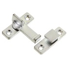 Tranqueta Zamac Cromado Acetinado 17x49x15mm União Mundial