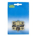 Tranqueta Zamac Latonado Oxidado 17x49x15mm União Mundial