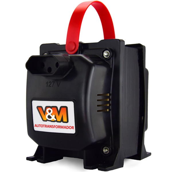 Transformador V&M 5000VA Com Tomada Tripolar  De 110 para 220