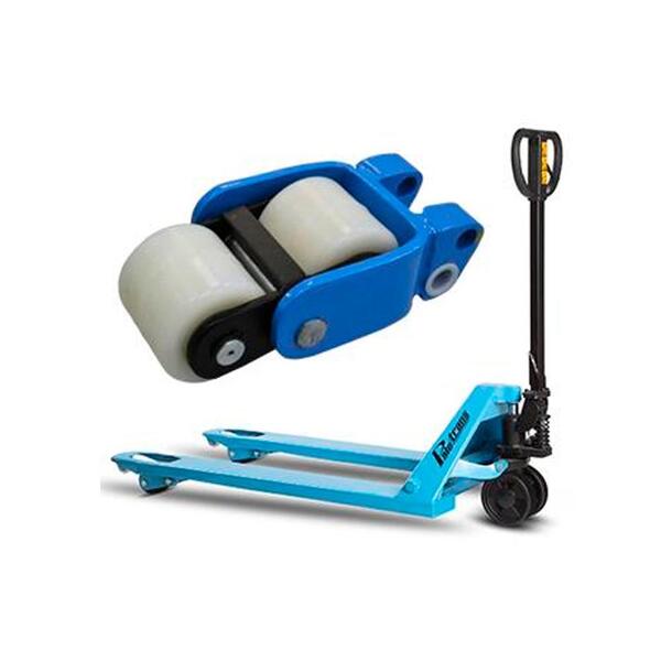 Transpalete Manual 2,5 Toneladas 680mm Com Rodas Tandem De Ny