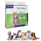 Tratamento De Pulgas Para Gatos 4 Pipetas 0,5ml Virbac 1kg