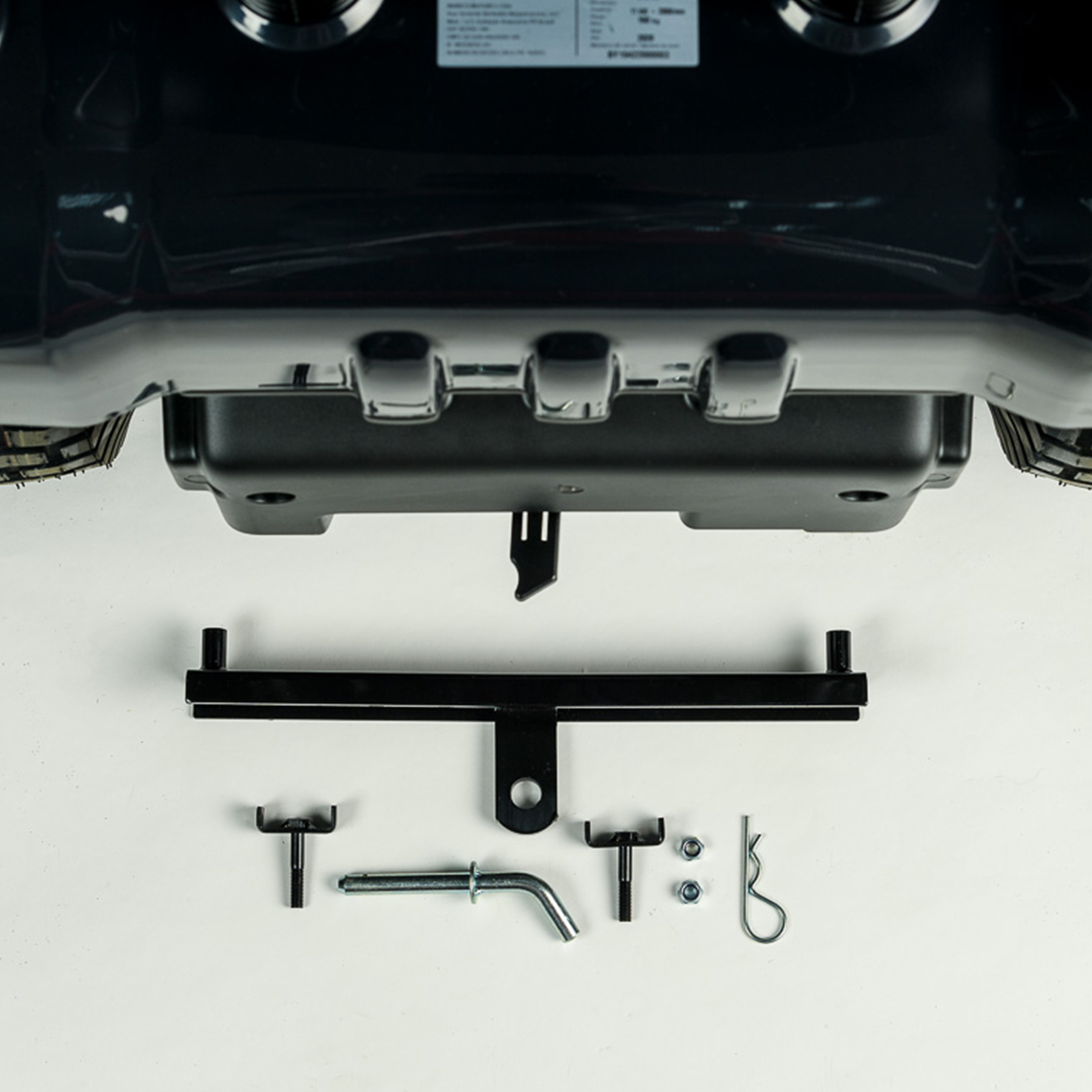 Trator Cortador de Grama a Gasolina Branco BT-1942 19Hp