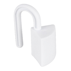 Trava  para Portas Plástico Branco 1 peça