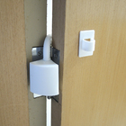 Trava  para Portas Plástico Branco 1 peça