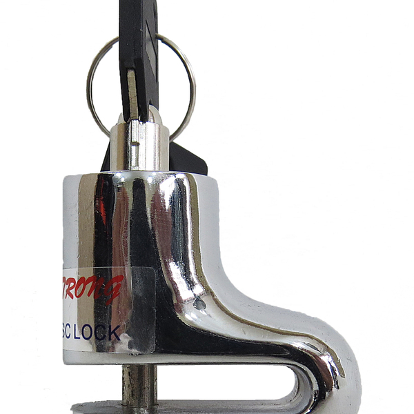 Trava Cadeado Para Disco De Freio Moto Universal 5,5mm