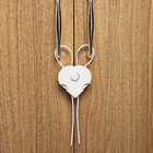 Trava Coração para Armário Branca 13x73mm OR92000 Ordene