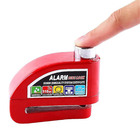 Trava De Disco Freio Cadeado Moto Sensor Alarme Sonoro 110db