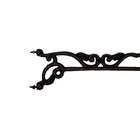 Trava De Mesa Vila Rica Em Ferro Fundido Média 100x20cm