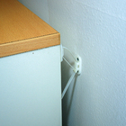 Trava de Segurança para Móveis Plástico Branco 2 peças