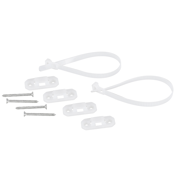 Trava de Segurança para Móveis Plástico Branco 2 peças