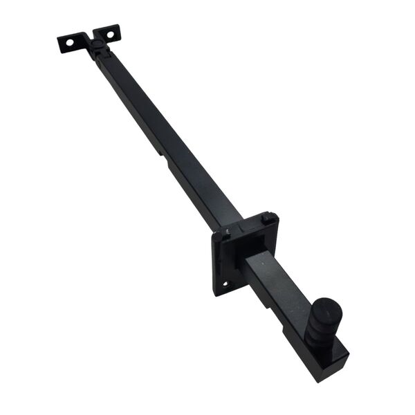 Trava Limitadora De Janela Basculante De Alumínio Preto Reforçado 30cm ...