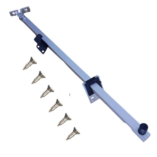 Trava Limitadora Janela Basculante De Alumínio Reforçado 40cm