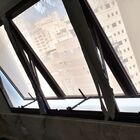 Trava Limitadora Janela Basculante Reforçada Preta Com 40cm