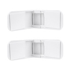 Trava para Gaveta Silicone Branco 2 peças