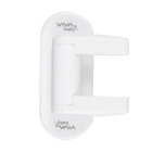 Trava para Maçaneta Plástico Branco 1 peça