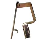 Trava Para Portão De Garagem Reforçada Com Cadeado 8,5cmx5,5cm