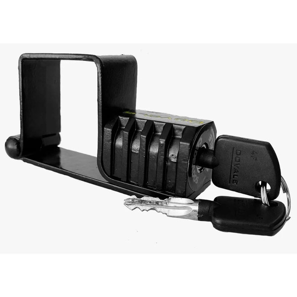 Trava Para Portão N.3 Com Cadeado Tetra Embutido 50x30mm Caix