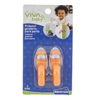 Trava para Portas Borracha Caramujo 2 peças