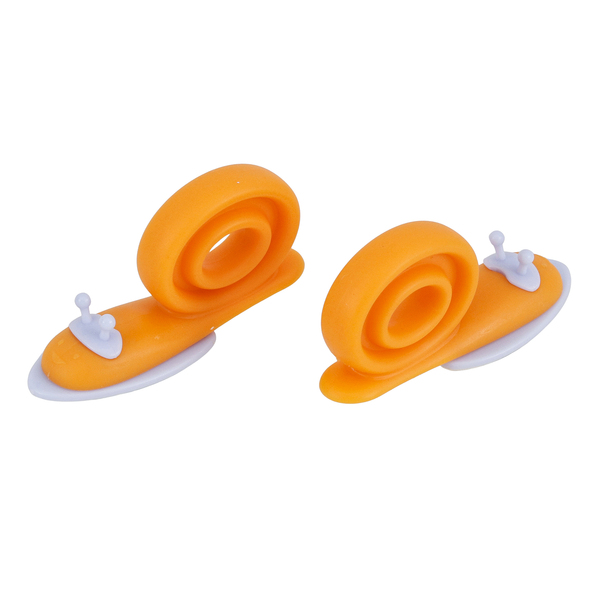 Trava para Portas Borracha Caramujo 2 peças