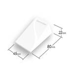 Trava Porta Borracha - Branco