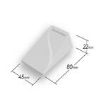 Trava Porta Borracha - Cinza Claro