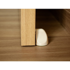 Trava Porta Magnético Com Fixador E Prendedor Adesivo - Prata