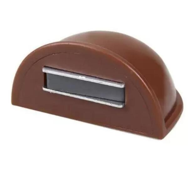 Trava Porta Magnético Marrom Ct - Bemfixa