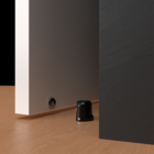 Trava Porta Magnético Premium Preto Confortdoor