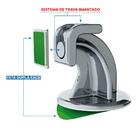 Trava Portas E Janelas De Fixação Adesiva - Smartfix - Cromo